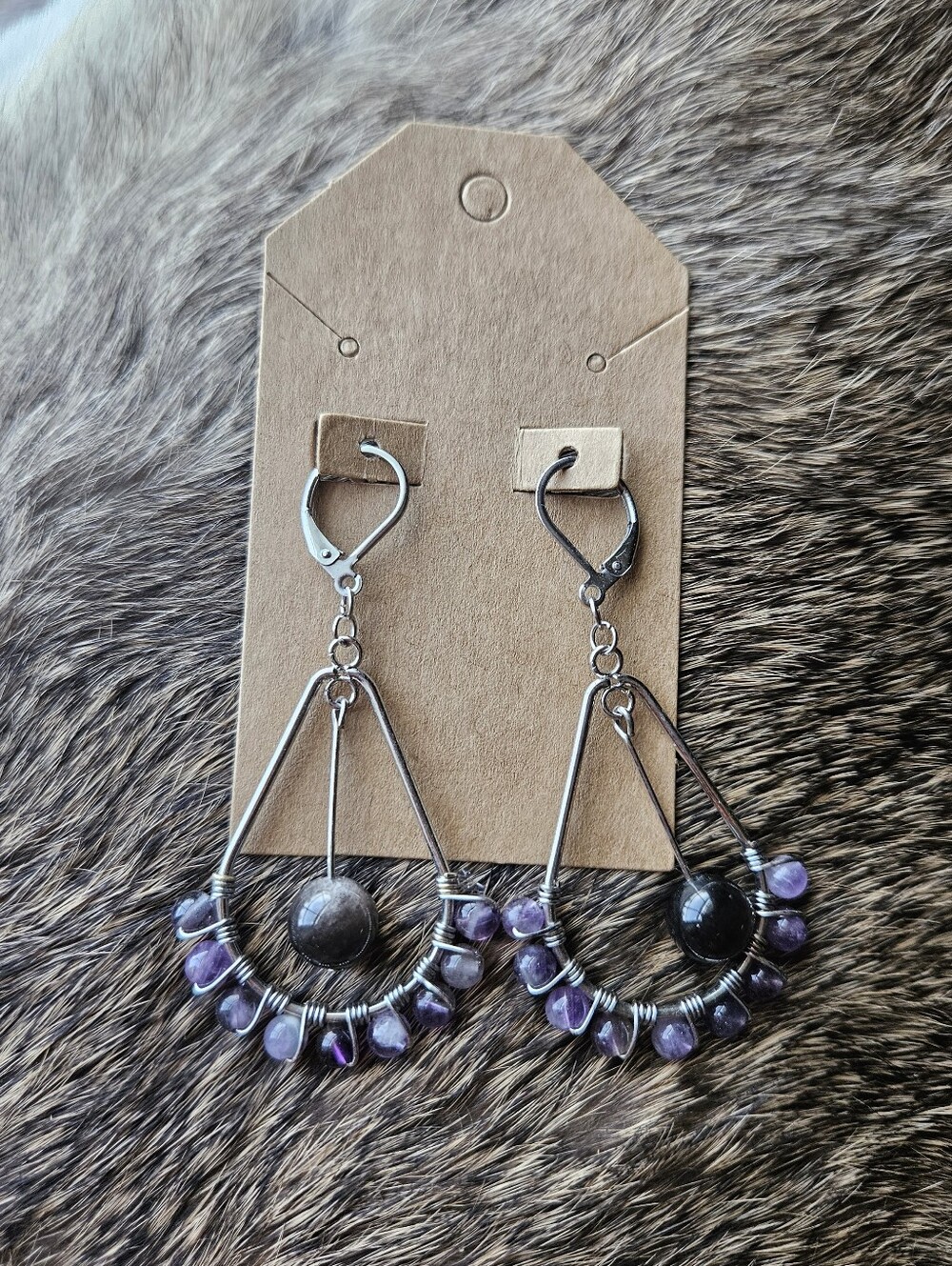 Amethyst Dangles 💫 Handmade